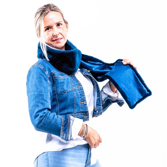 BUFANDA LONDON INDIGO