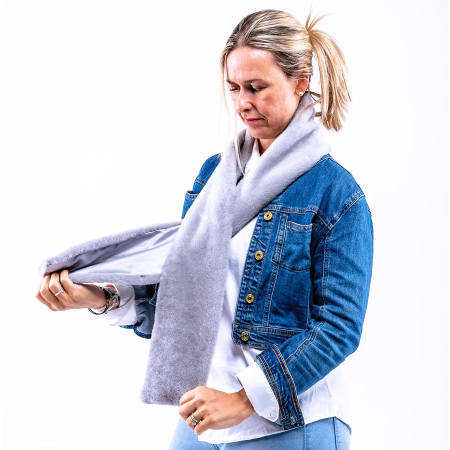 BUFANDA LONDON GREY PEARL