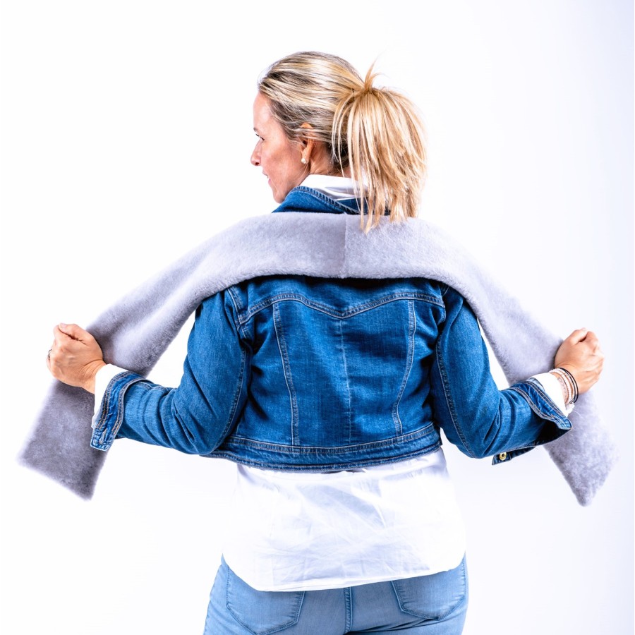 BUFANDA LONDON GREY PEARL